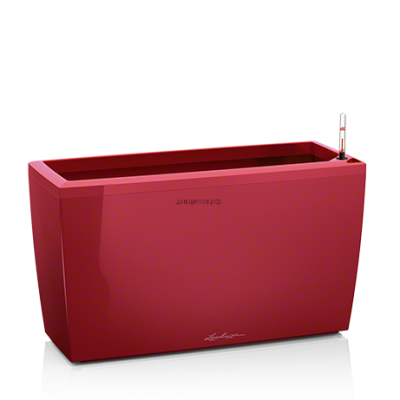 Кашпо CARARO (Караро) 75 Красное с системой полива