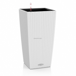 Кашпо Cubico Cottage (Кьюб Коттедж) 40 Белое с системой полива