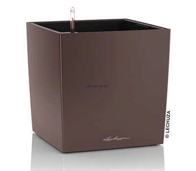 Кашпо CUBE (Кьюб) 30 Кофе с системой полива