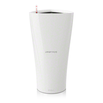 Кашпо DELTA (Дельта) 40 Белое с системой полива